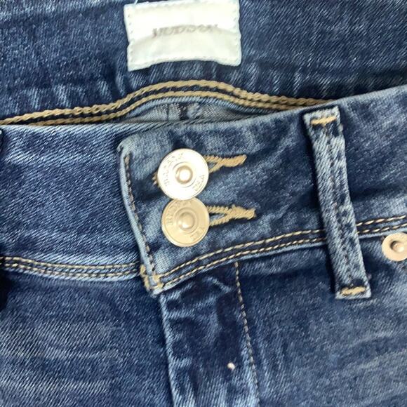 Hudson Collin Back Flap Pocket Skinny Jeans - Picture 2 of 8